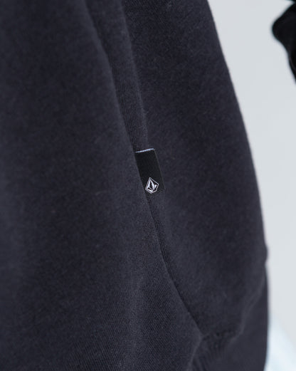 Moletom Canguru Volcom Volstoned Preto
