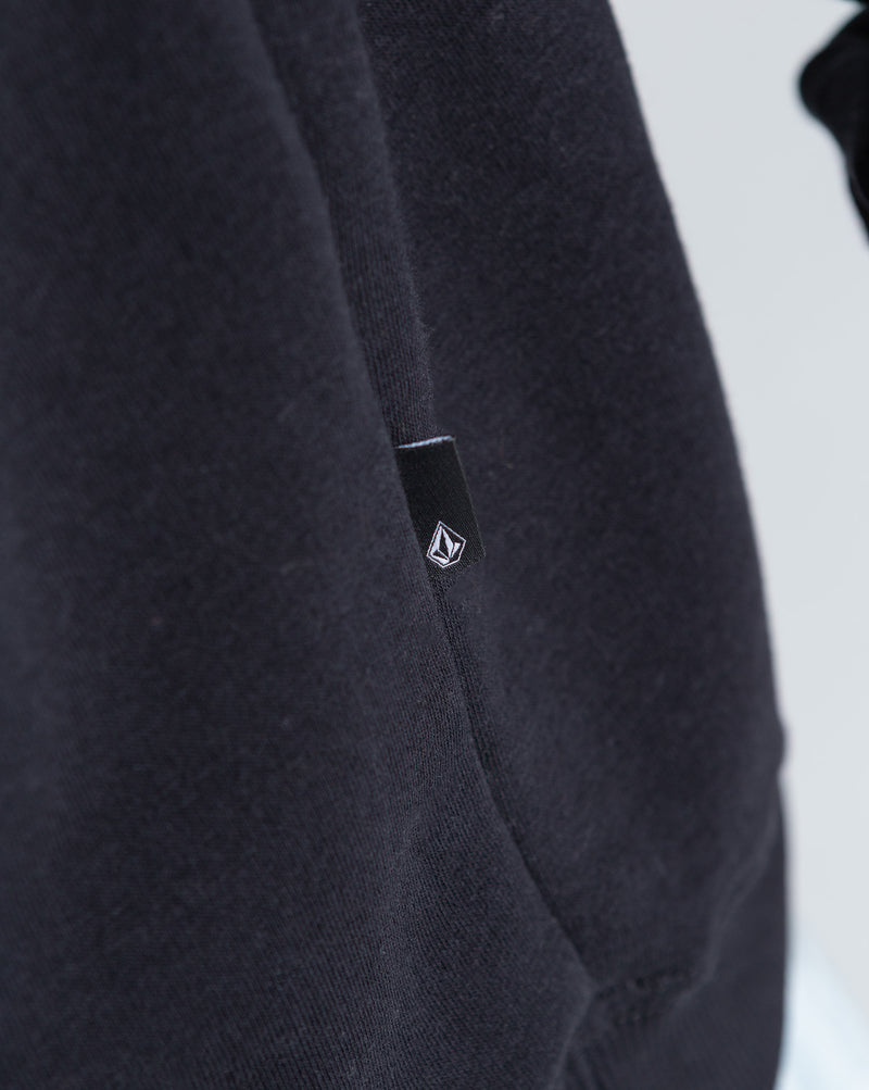 Moletom Canguru Volcom Volstoned Preto