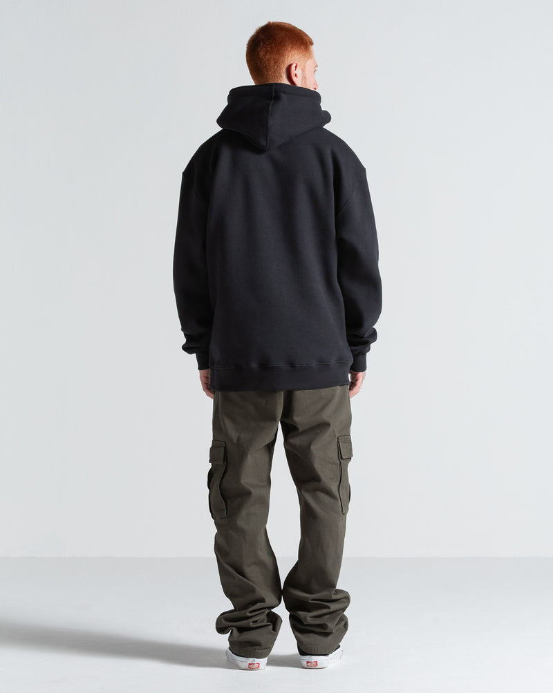 Moletom Canguru Volcom Stone Lunar Preto