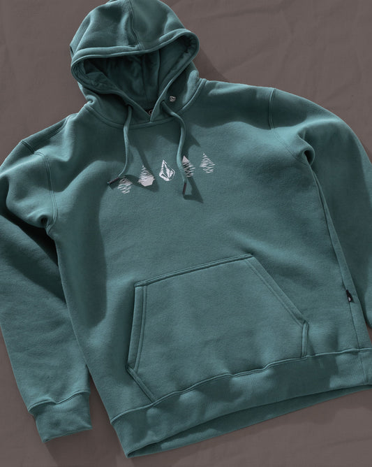 Moletom Canguru Volcom Stone Lunar Verde