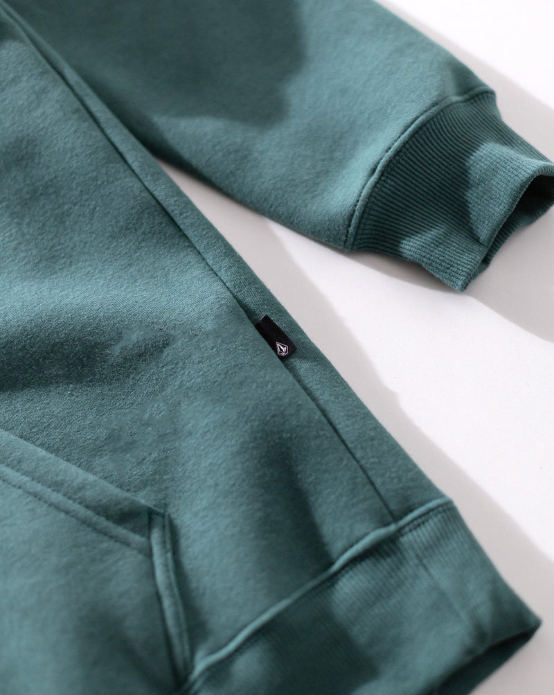 Moletom Canguru Volcom Stone Lunar Verde