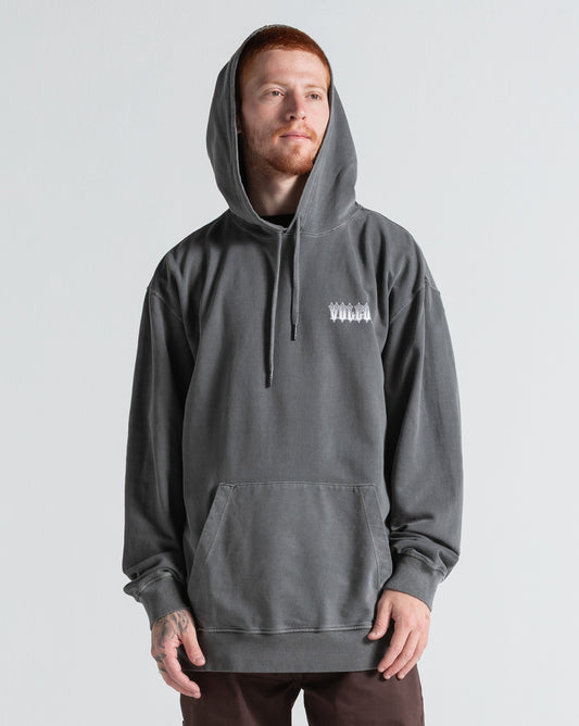 Moletom Canguru Volcom Noder Preto