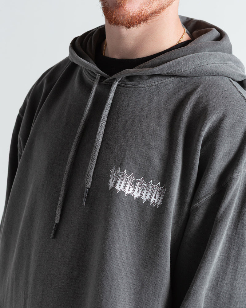 Moletom Canguru Volcom Noder Preto