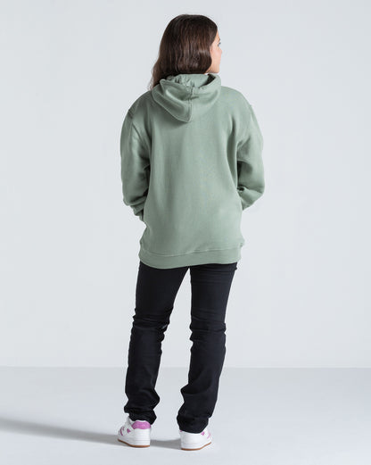 Moletom Canguru Volcom Iconic Stone Verde Claro
