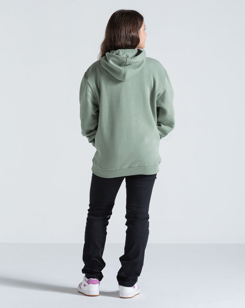 Moletom Canguru Volcom Iconic Stone Verde Claro