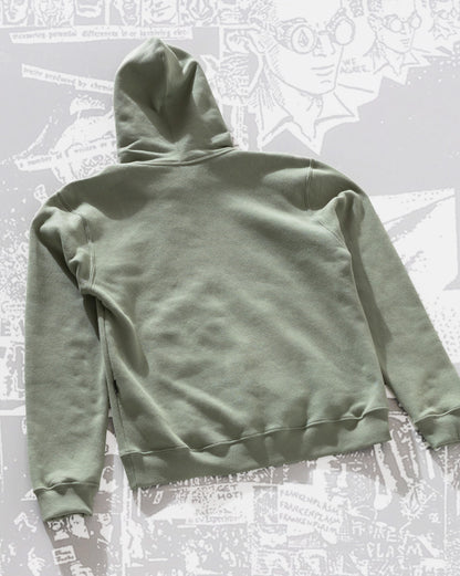 Moletom Canguru Volcom Iconic Stone Verde Claro