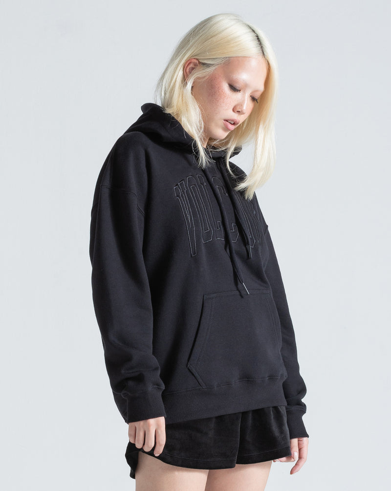 Moletom Canguru Fechado Volcom Stone Elite Preto