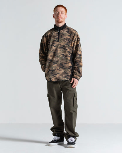 Moletom Fleece Volcom Error 92 Dark Khaki