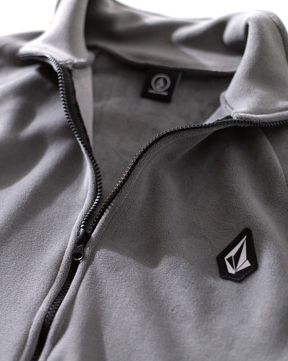 Fleece Volcom Runtime Cinza Chumbo