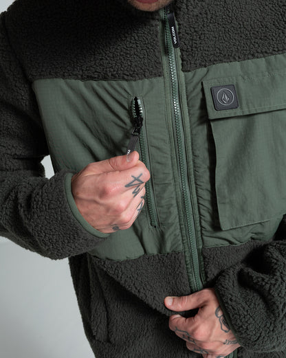 Jaqueta Volcom Storm Stone Rinsed Black