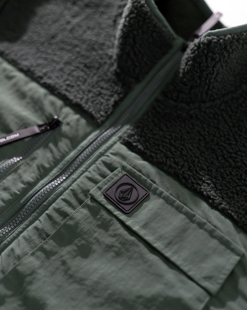 Jaqueta Volcom Storm Stone Rinsed Black