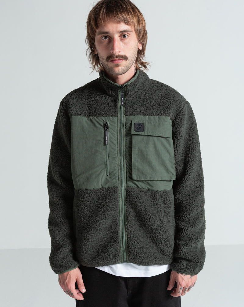 Jaqueta Volcom Storm Stone Rinsed Black