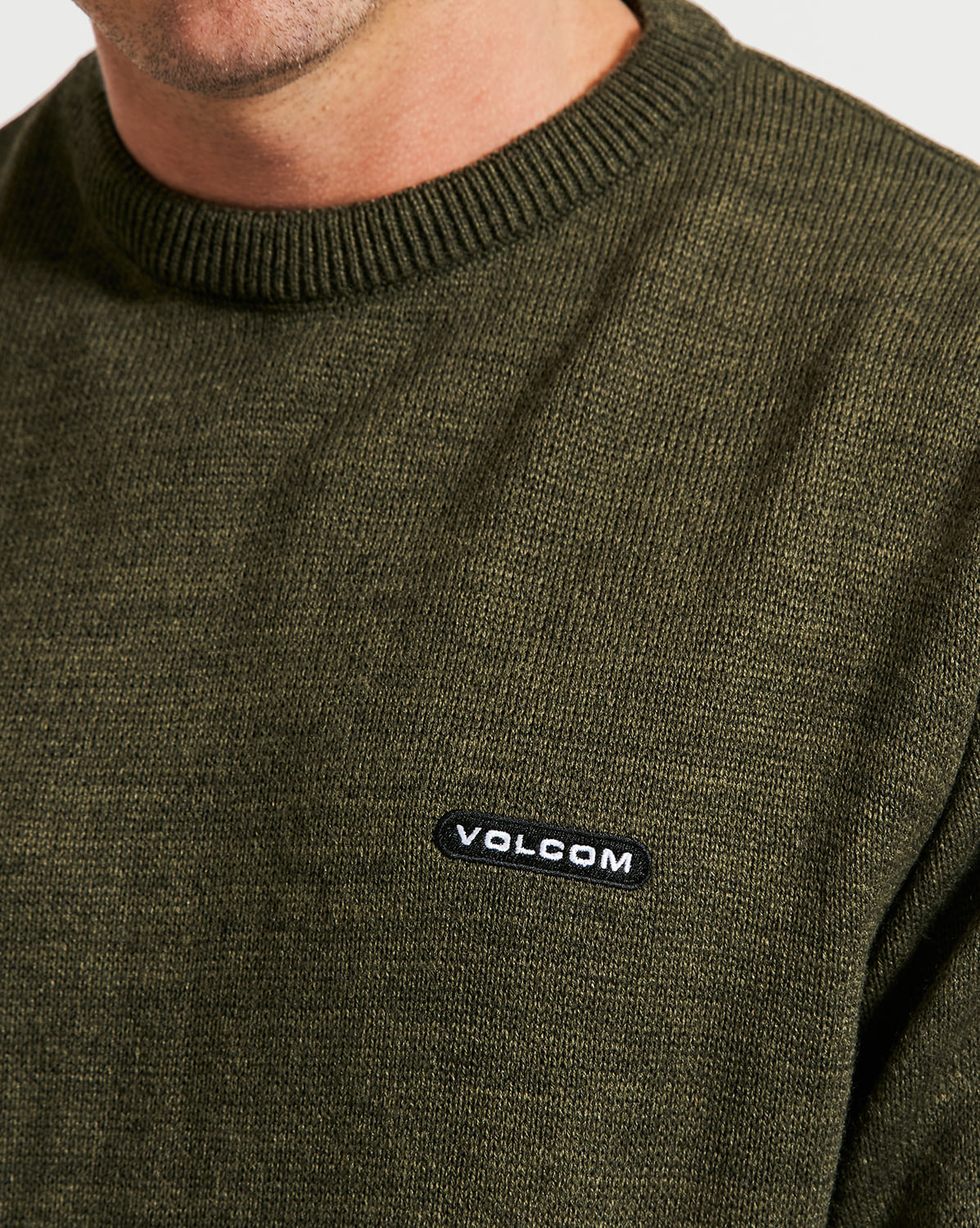 Tricot Volcom Stone Block Militar