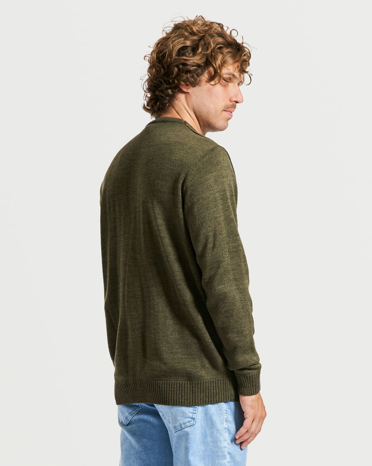 Tricot Volcom Stone Block Militar