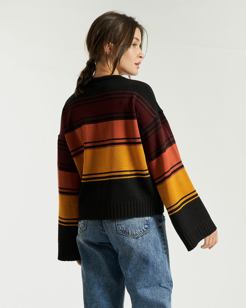 Tricot Volcom Bubble Tea Preto