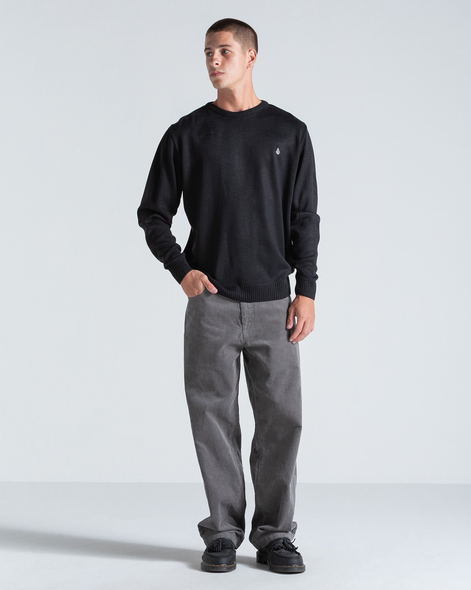 STONE  TYPE LO ブラック W32 Tricot Volcom Classic Stone Preto - Volcom Brasil - Loja Oficial