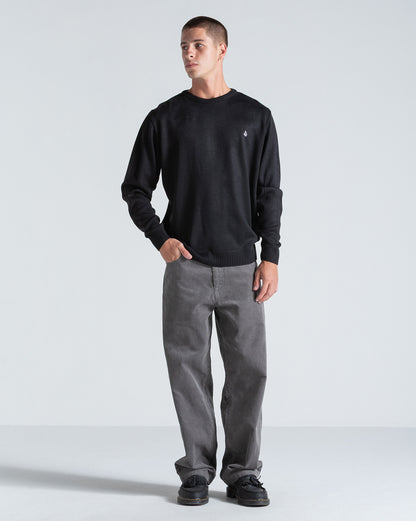 Tricot Volcom Classic Stone Preto