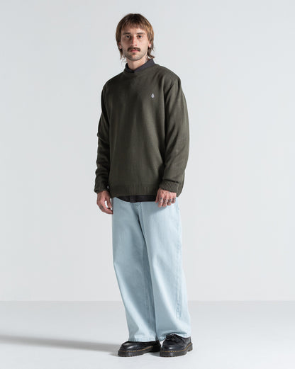 Tricot Volcom Classic Stone Verde Escuro