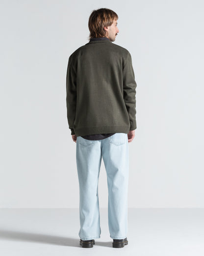 Tricot Volcom Classic Stone Verde Escuro