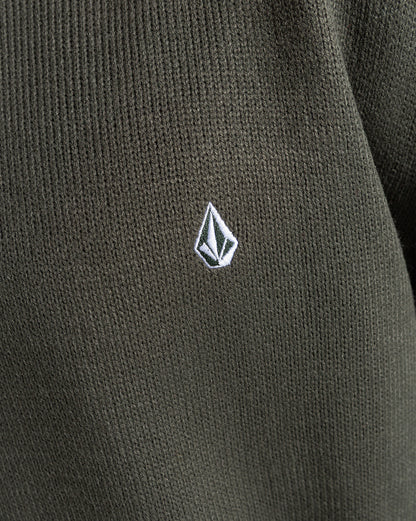 Tricot Volcom Classic Stone Verde Escuro