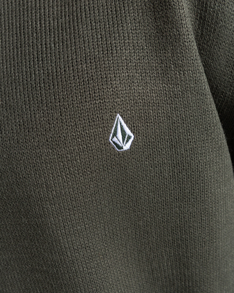 Tricot Volcom Classic Stone Verde Escuro