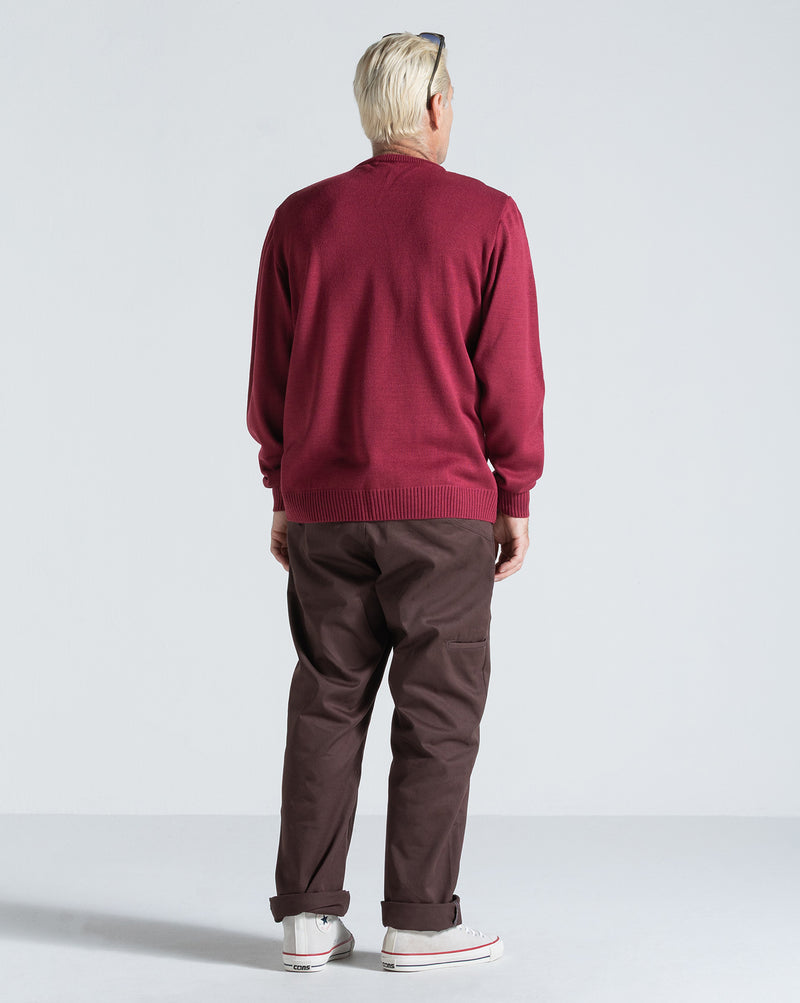 Tricot Volcom Classic Stone Bordô