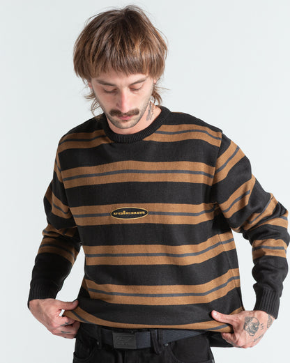 Tricot Volcom Stripestand Preto