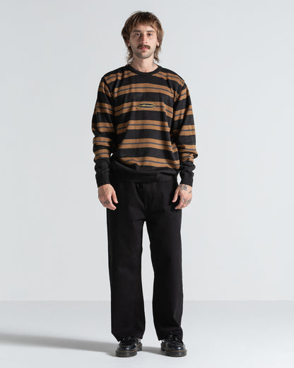 Tricot Volcom Stripestand Preto
