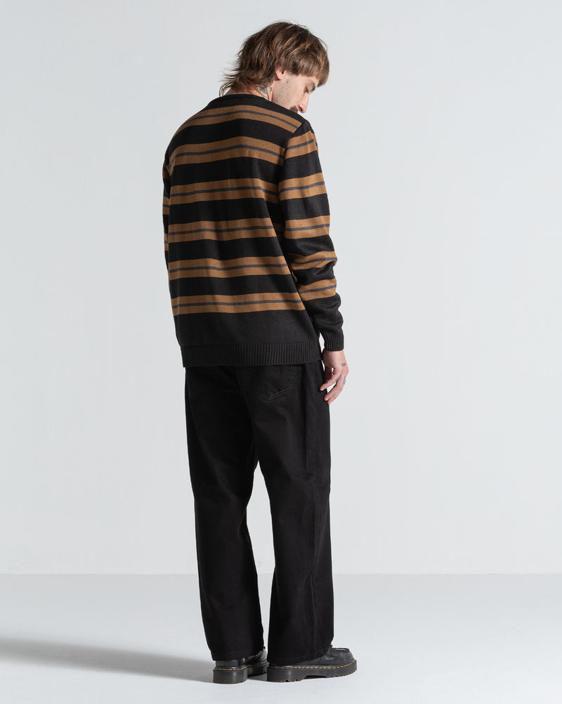 Tricot Volcom Stripestand Preto