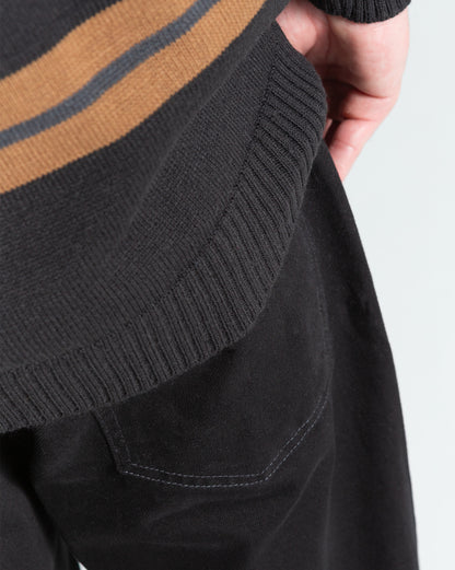 Tricot Volcom Stripestand Preto