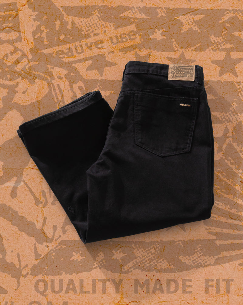 Calça Jeans Volcom Black Billow