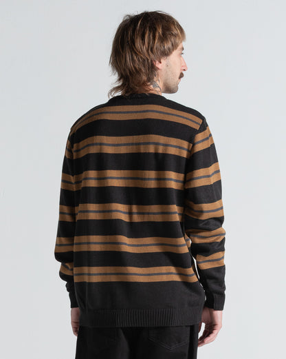 Tricot Volcom Stripestand Preto