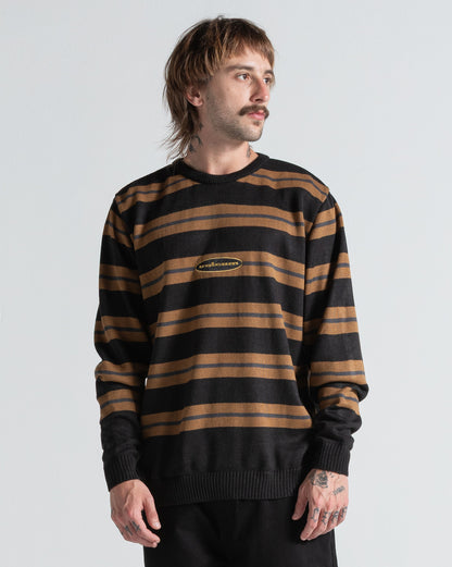 Tricot Volcom Stripestand Preto