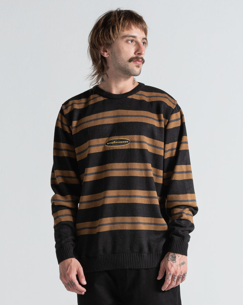 Tricot Volcom Stripestand Preto