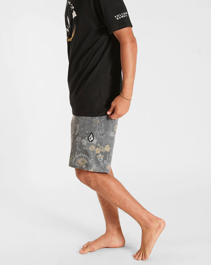 Boardshort Volcom Be Hero Cinza