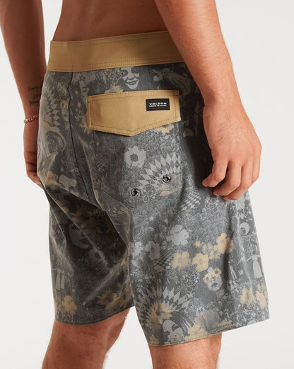 Boardshort Volcom Be Hero Cinza