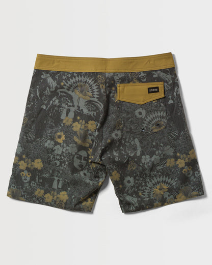 Boardshort Volcom Be Hero Cinza