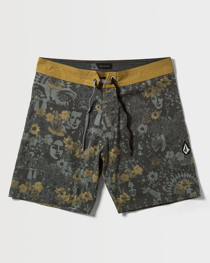 Boardshort Volcom Be Hero Cinza