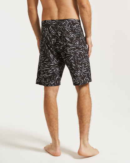 Boardshort Volcom Flames Preto