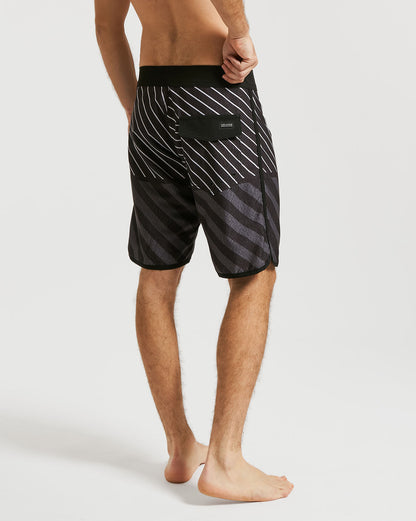 Boardshort Volcom Quarta Scallop Preto