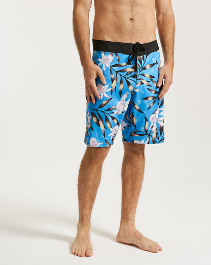 Boardshort Volcom Tropical Floral Azul