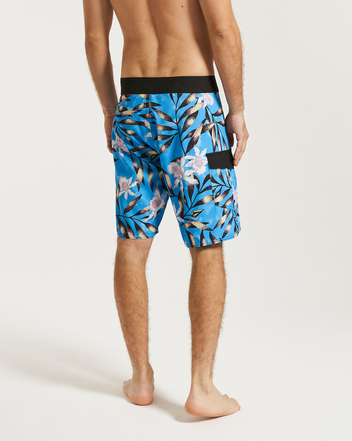 Boardshort Volcom Tropical Floral Azul