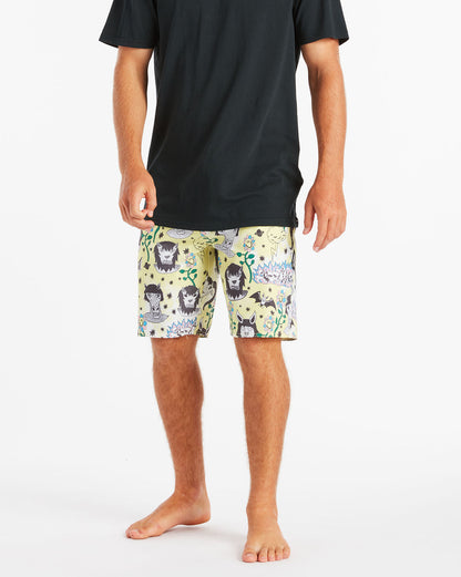 Boardshort Volcom Ozzie Amarelo