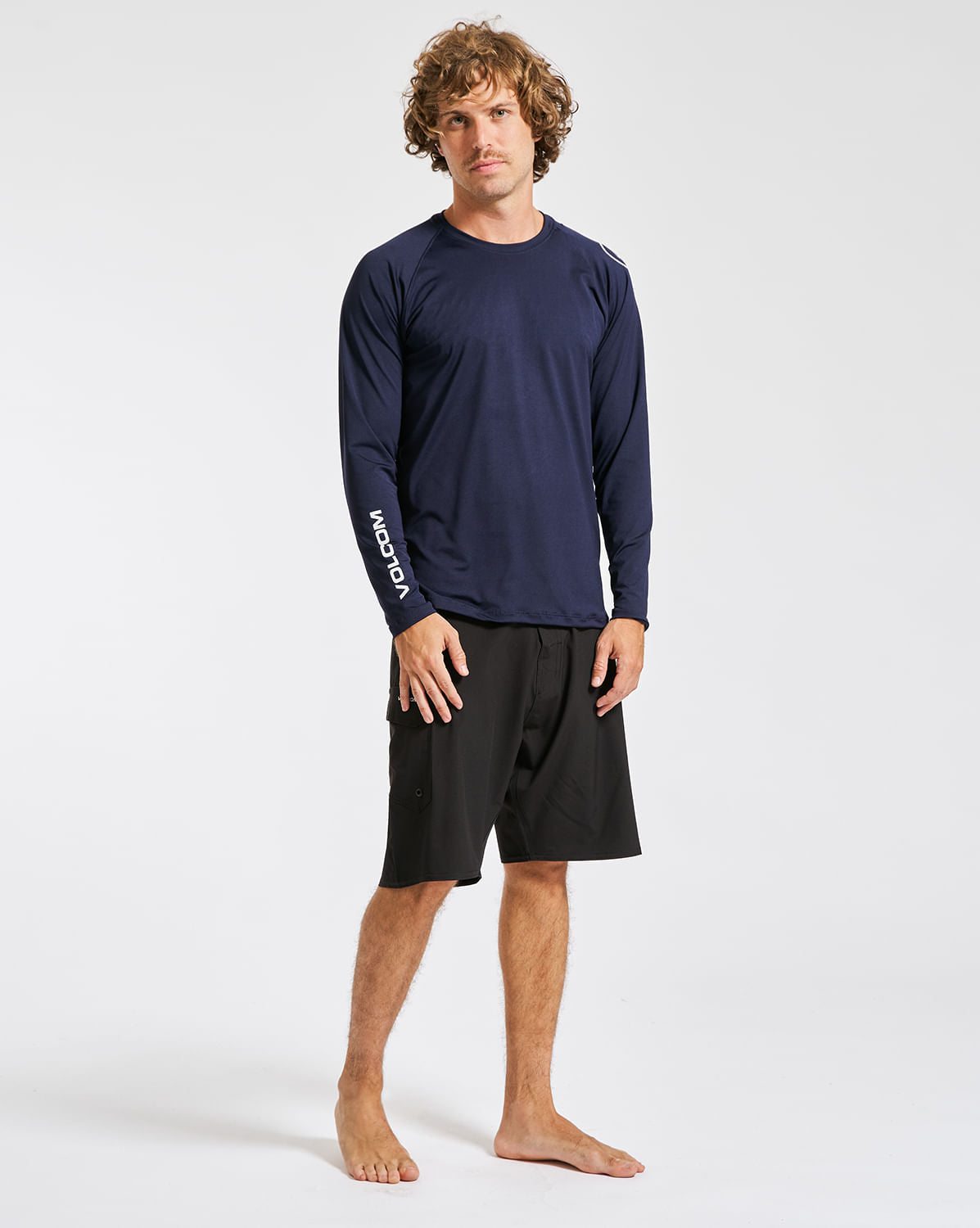 Boardshort Volcom Lido Solid Preto