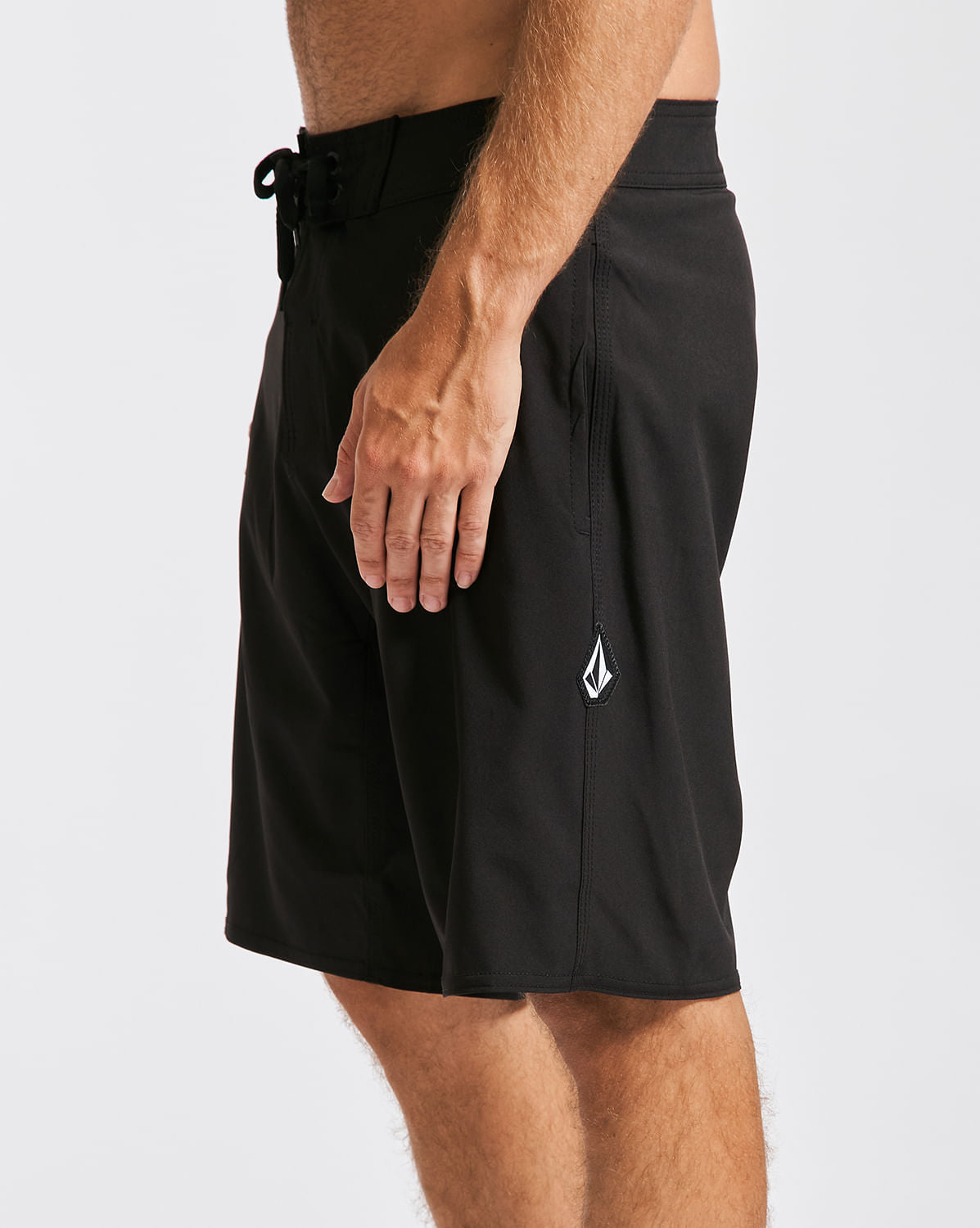 Boardshort Volcom Solid Pocket Preto