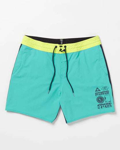 Boardshort Volcom Down Time Liberator Mediterranean