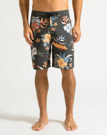 Boardshort Volcom Mod Sunriser Floral Stealth