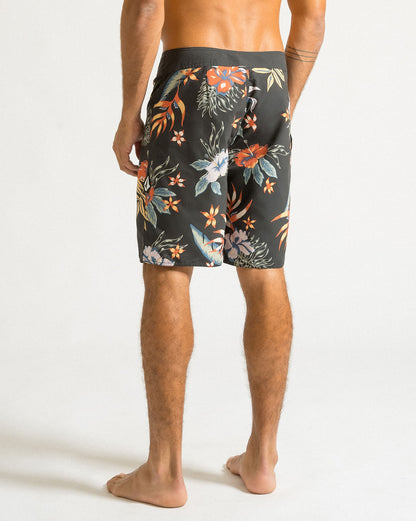 Boardshort Volcom Mod Sunriser Floral Stealth