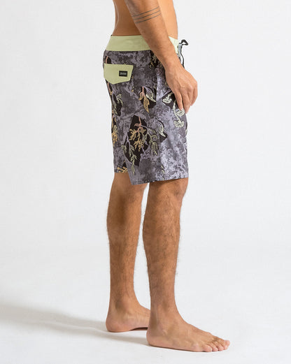 Boardshort Volcom Mashed Cinza