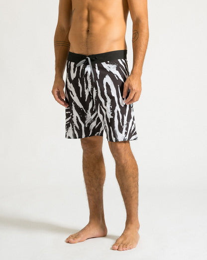 Boardshort Volcom Party Animals Preto